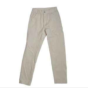 BRANDY MELVILLE cream ivory‎ Jane cargo carpenter straight leg pants 26